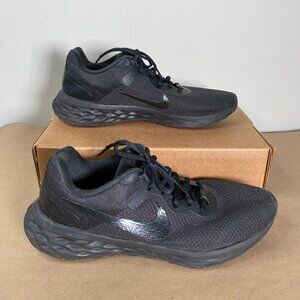 Nike Revolution 6 Sneaker Shoe Women's 9 Next Nature Triple Black DC3729-001